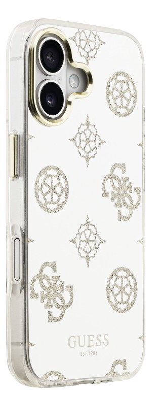 GUESS CARCASA MAGSAFE MIRROR GLITTER IPHONE 17 DORADO