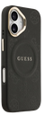 GUESS CARCASA MAGSAFE PEONY IPHONE 17 NEGRO