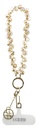 GUESS CORDON DE MANO CHARM CRYSTAL DORADO