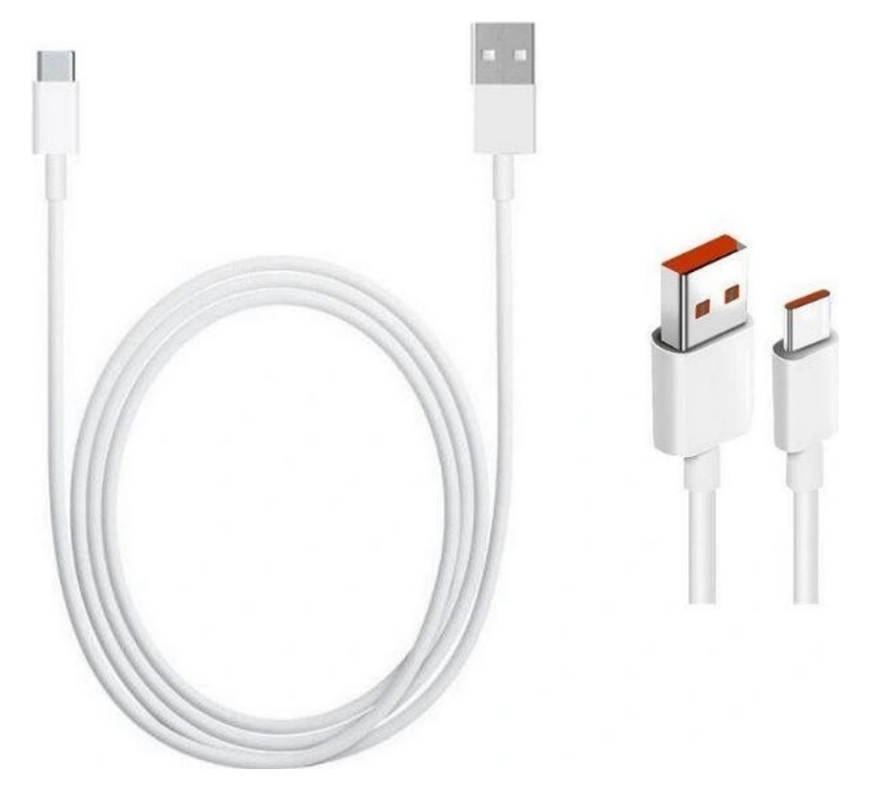 XIAOMI CABLE USB MACHO - USB TIPOc 1M BLANCO