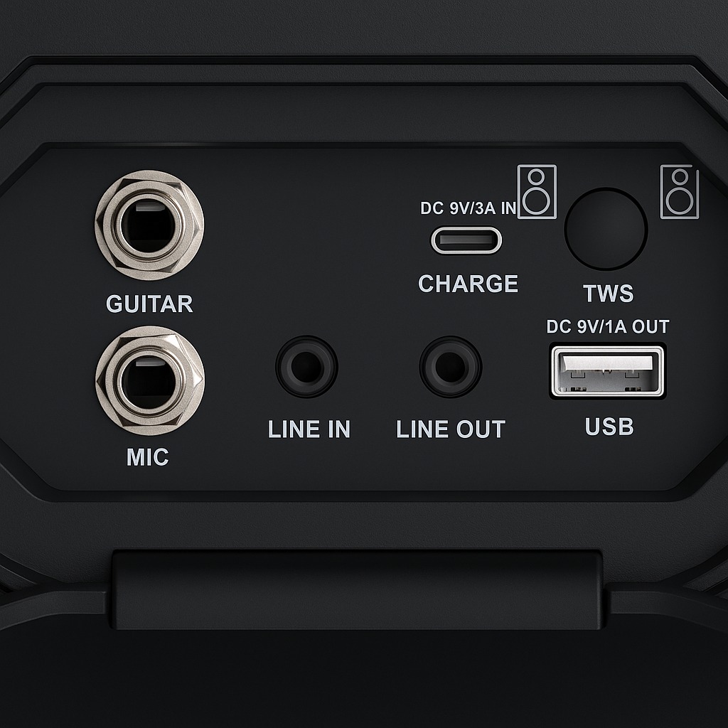 HIFUTURE ALTAVOZ EVENT HORIZON 100W NEGRO