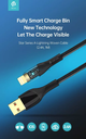 DEVIA cable STAR USB - Lightning FAST NEGRO