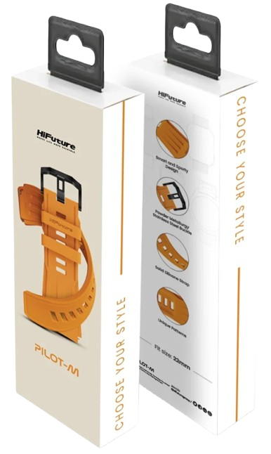 HIFUTURE CORREA SMARTWATCH PILOT-M 22mm NEGRO