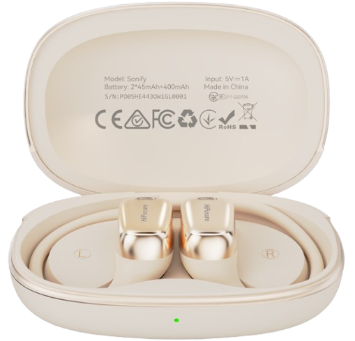 HIFUTURE AURICULAR TWS SONIFY DORADO