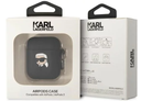 KARL LAGERFELD FUNDA 3D KARL SILICONA AIRPODS 1/2 NEGRO