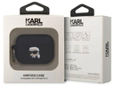 KARL LAGERFELD FUNDA 3D KARL SILICONA AIRPODS PRO2 NEGRO