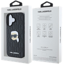 KARL LAGERFELD CARCASA KARL PIN IPHONE 16 PLUS NEGRO