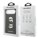 KARL LAGERFELD CARCASA GRAINED K&C HEADS IPHONE AIR NEGRO