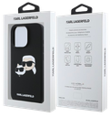 KARL LAGERFELD CARCASA MAGSAFE K&C HEADS IPHONE 16 PRO MAX NEGRO