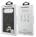 KARL LAGERFELD CARCASA MAGSAFE K&C PINS IPHONE AIR NEGRO