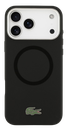 LACOSTE CARCASA MAGSAFE SILICONE CROC IPHONE 17 PRO MAX NEGRO