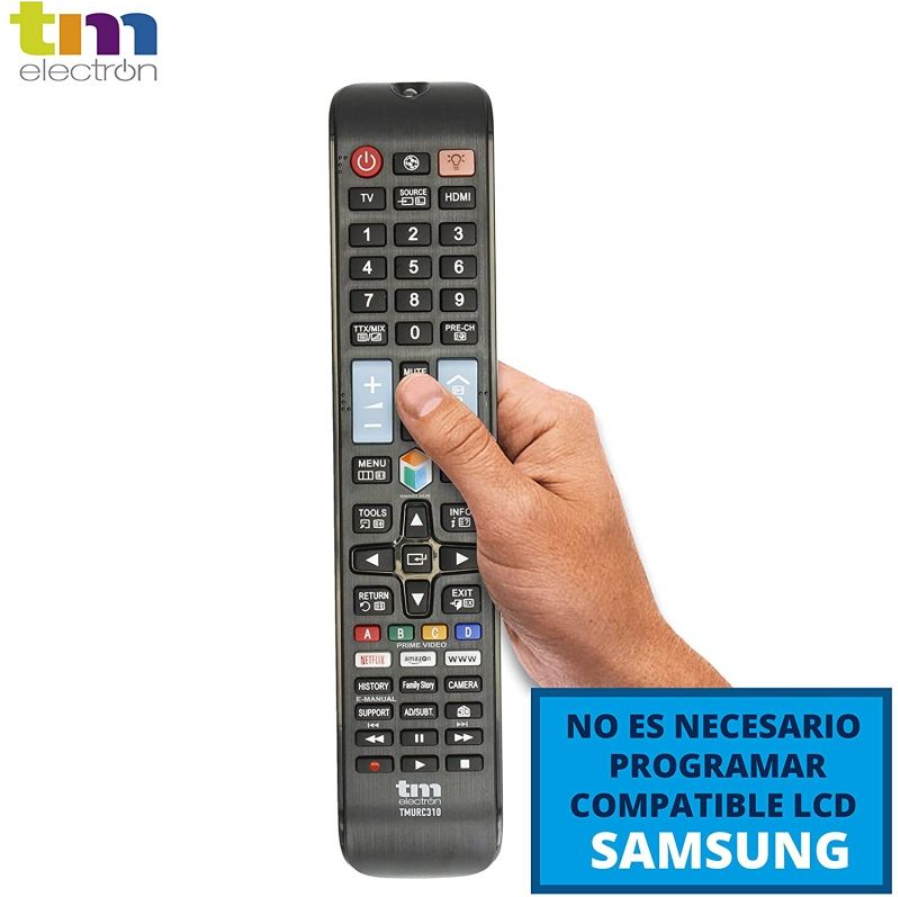 TM ELECTRON MANDO TV SAMSUNG UNIVERSAL NEGRO