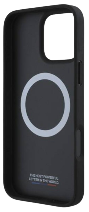 BMW CARCASA MAGSAFE MESH TRICOLOR IPHONE 16 PRO NEGRO