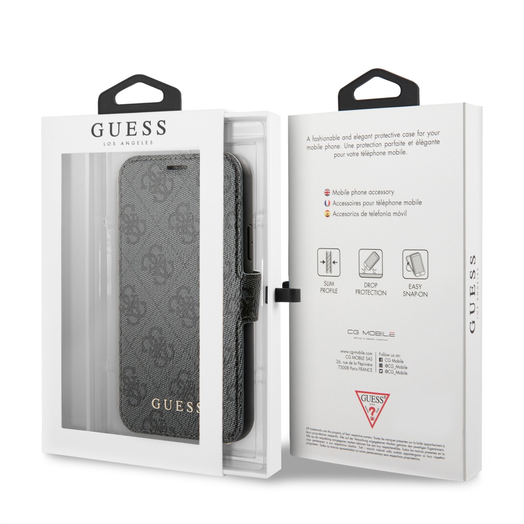 GUESS funda 'UPTOWN' IPhone 11 PRO GRIS
