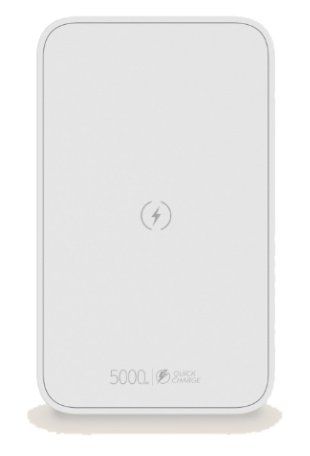 KSIX bateria MAGNETICA 5000mah 20W BLANCO