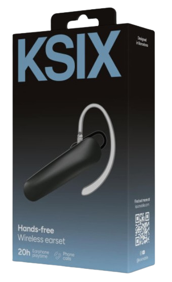KSIX AURICULAR EXECUTIVE 2 NEGRO