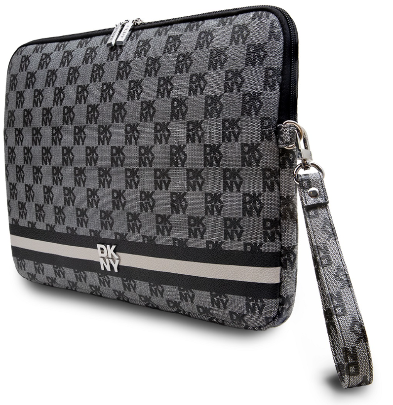DKNY FUNDA PIEL UNIVERSAL PORTATILES 13"-14" NEGRO