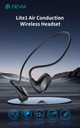 DEVIA AURICULARES CONDUCCION OSEA LITE 1