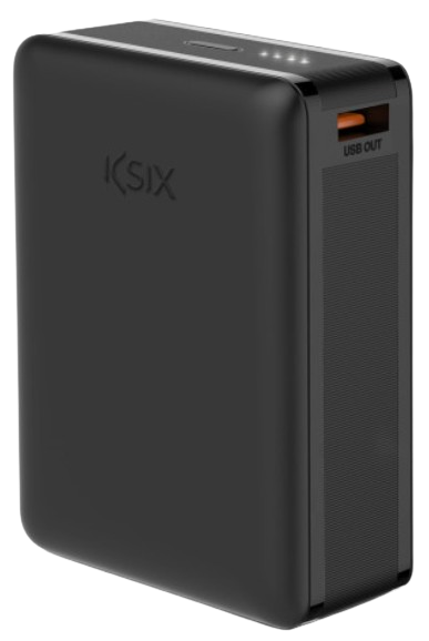 KSIX BATERIA AUXILIAR 20000mah PD + CABLE USBc