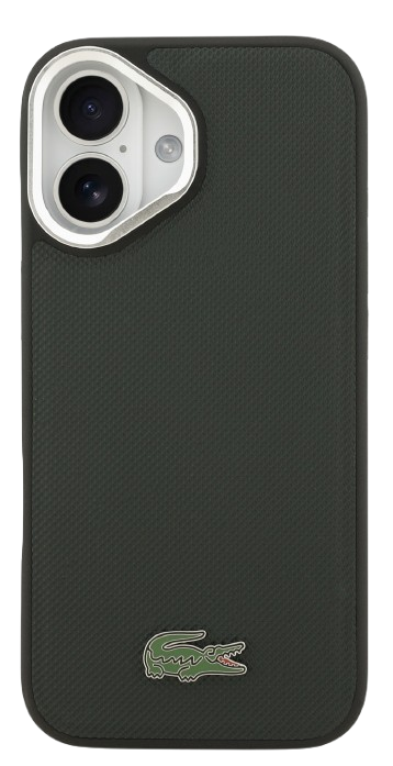 LACOSTE CARCASA MAGSAFE SOPORTE CAMARA IPHONE 17 VERDE