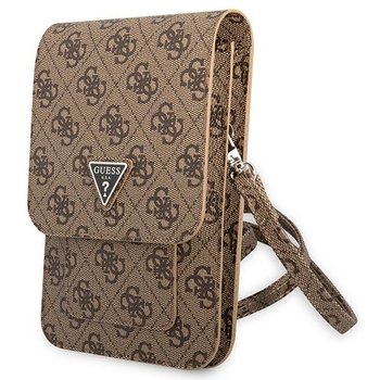 GUESS bandolera 4G TRIANGLE MARRON