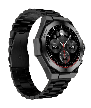 KSIX SMARTWATCH TITANIUM NEGRO