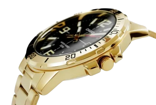 CASIO RELOJ DIVER COLLECTION MTPVD01G1BVUDF ESFERA NEGRO-DORADO.webp