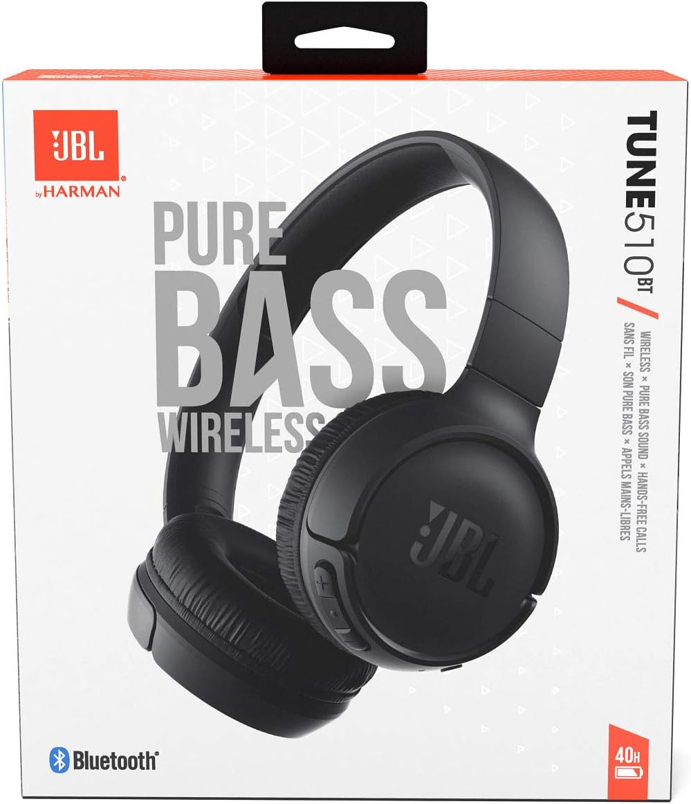 JBL AURICULAR BLUETOOTH TUNE 510BT NEGRO