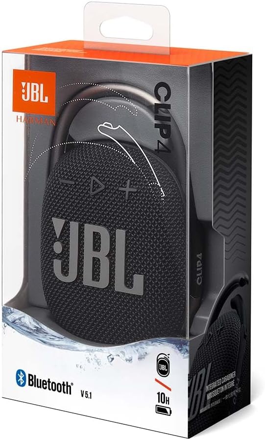 JBL ALTAVOZ BLUETOOTH CLIP4 NEGRO