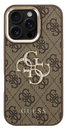 GUESS CARCASA 4G SOPORTE CAMARA IPHONE 16 PRO MAX MARRON