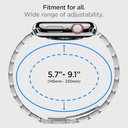 SPIGEN CORREA APPLE WATCH MODERN FIT 42MM/44MM/45MM/49MM PLATA