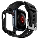 SPIGEN CARCASA/CORREA RUGGED ARMOR PRO APPLE WATCH 44/45mm NEGRO