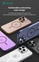 DEVIA CARCASA GLIMMER MAGNETIC IPHONE 16 PLATA