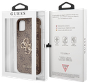 GUESS carcasa METAL LOGO IPHONE 11 ROSA (copia)