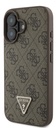 GUESS CARCASA STRASS CROSSBODY IPHONE 16 MARRON