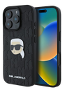 KARL LAGERFELD CARCASA KARL IPHONE 16 PRO NEGRO