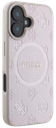 GUESS CARCASA MAGSAFE PEONY CLASSIC IPHONE 16 ROSA