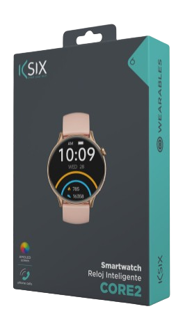 KSIX SMARTWATCH CORE 2 ROSA