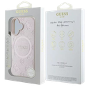 GUESS CARCASA MAGSAFE PEONY CLASSIC IPHONE 16 ROSA