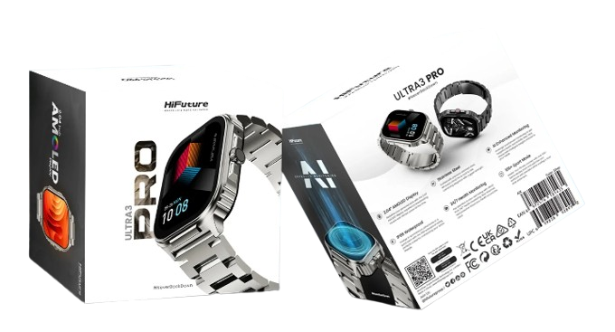 HIFUTURE SMARTWATCH ULTRA 3 PRO NEGRO