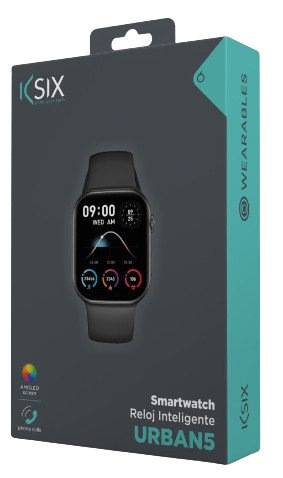 KSIX SMARTWATCH URBAN 5 NEGRO