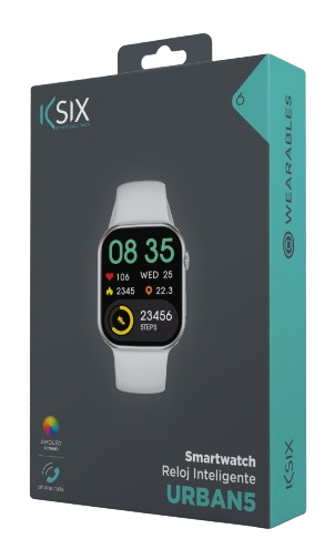 KSIX SMARTWATCH URBAN 5 BLANCO