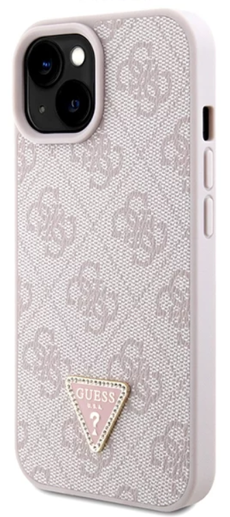 GUESS CARCASA STRASS CROSSBODY IPHONE 16 PLUS ROSA