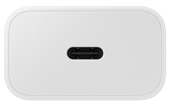 SAMSUNG CARGADOR USB-C 25W GAN SIN CABLE BLANCO
