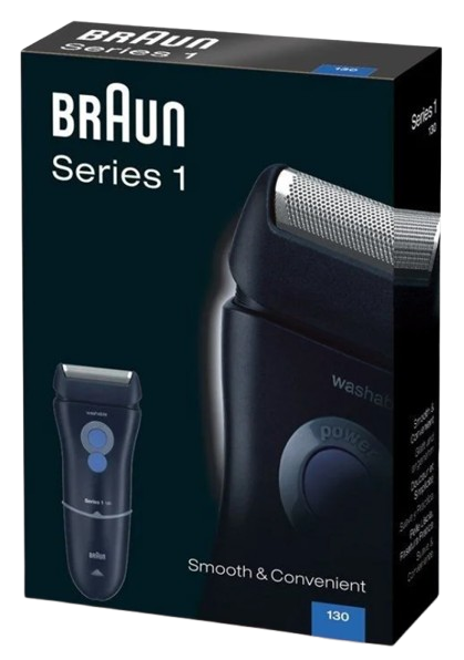 BRAUN AFEITADORA 130S CON CABLE 1 ACCESORIO