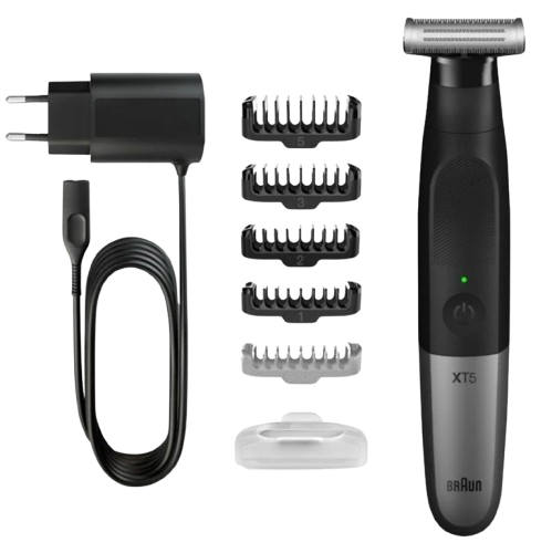 BRAUN AFEITADORA WET & DRY SERIES X CON BATERIA 6 ACCESORIOS