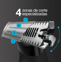 BRAUN AFEITADORA WET & DRY SERIES X CON BATERIA 6 ACCESORIOS