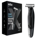 BRAUN AFEITADORA WET & DRY SERIES X CON BATERIA 6 ACCESORIOS