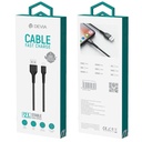 DEVIA CABLE GRACIOUS USB A - LIGHTNING 2m. NEGRO