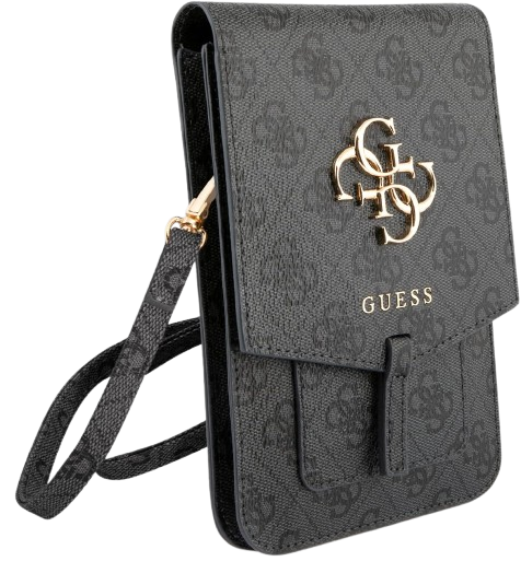 GUESS BANDOLERA 4G BIG LOGO GRIS